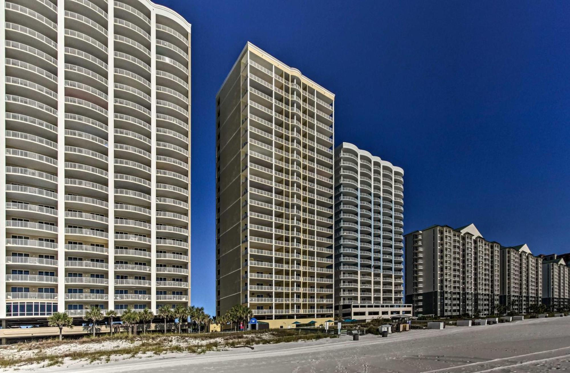 Beachfront Condo With Resort Amenities And Ocean Views 巴拿马城 外观 照片